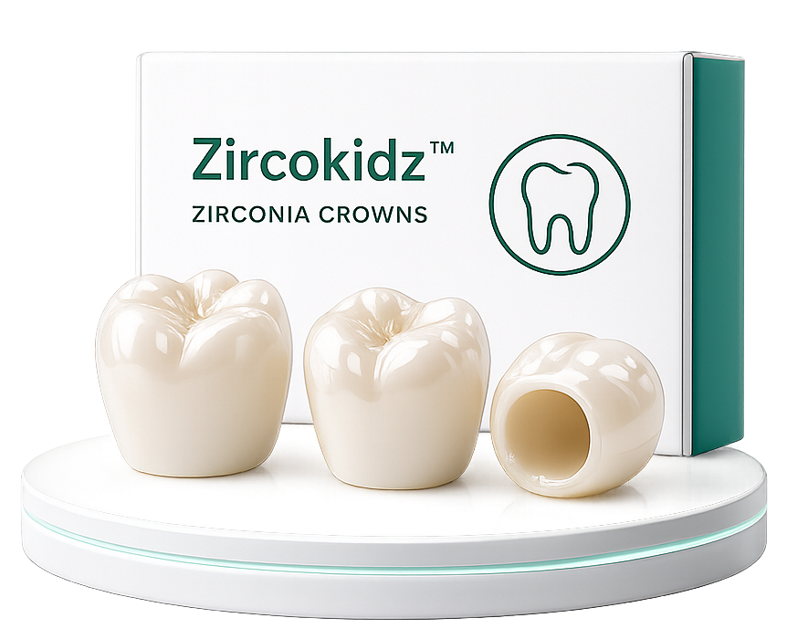 Zircokidz Zirconia Crowns